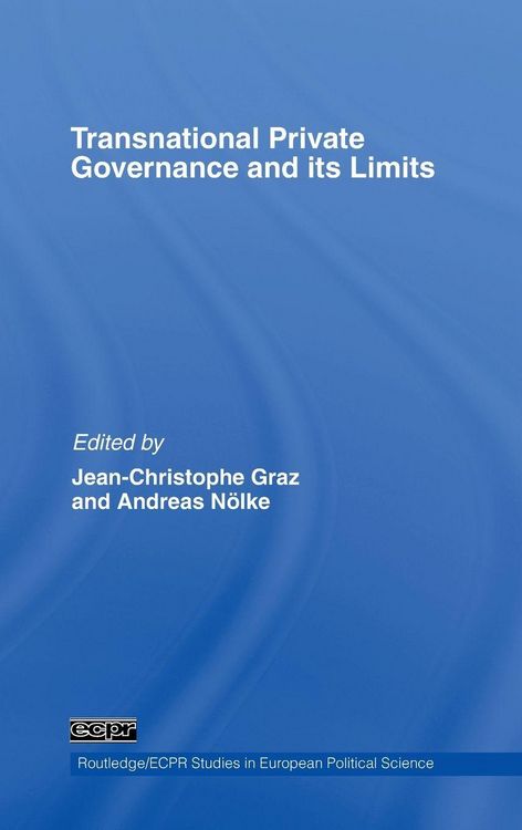 Produktbild: Transnational Private Governance and its Limits
