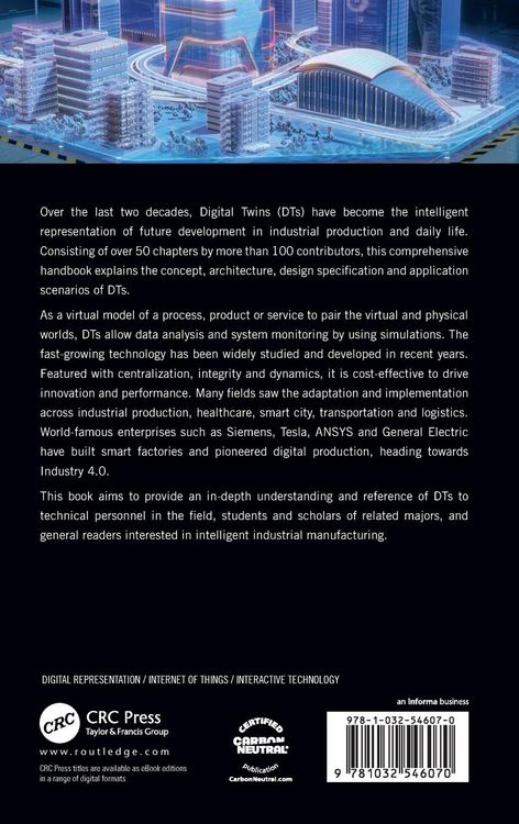 Produktbild: Handbook of Digital Twins