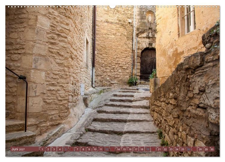 Produktbild: Frankreich. Ein Streifzug durch die D&ouml;rfer der franz&ouml;sischen Provence (Wandkalender 2027 DIN A2 quer), CALVENDO Monatskalender