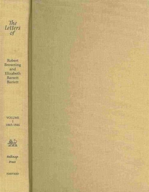 Produktbild: Browning, R: Letters of Robert Browning and Elizabeth Barret