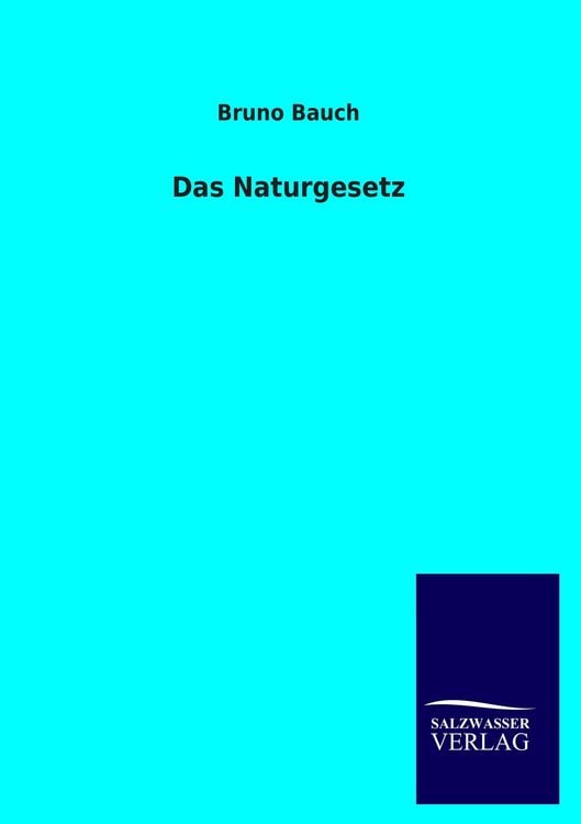 Produktbild: Das Naturgesetz