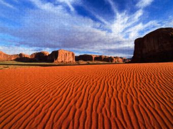 Produktbild: CALVENDO Puzzle Monument Valley | 1000 Teile Lege-Gr&ouml;&szlig;e 64x48cm Foto-Puzzle f&uuml;r gl&uuml;ckliche Stunden