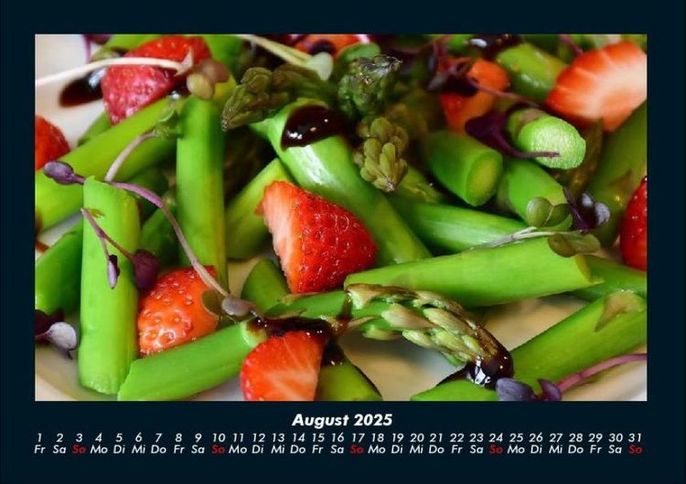 Produktbild: Obstkalender 2025 Fotokalender DIN A4