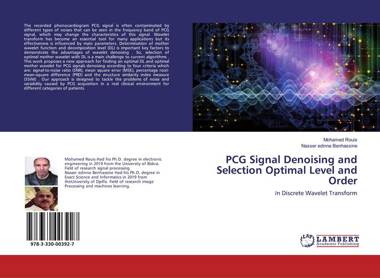 Produktbild: PCG Signal Denoising and Selection Optimal Level and Order