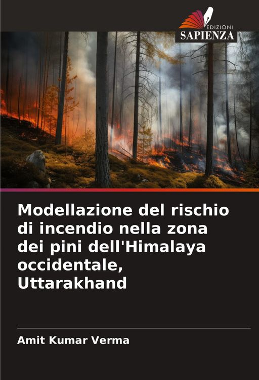 Produktbild: Modellazione del rischio di incendio nella zona dei pini dell'Himalaya occidentale, Uttarakhand