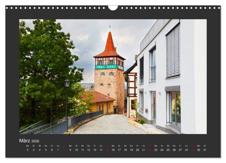 Produktbild: Kulmbach (Wandkalender 2026 DIN A3 quer), CALVENDO Monatskalender