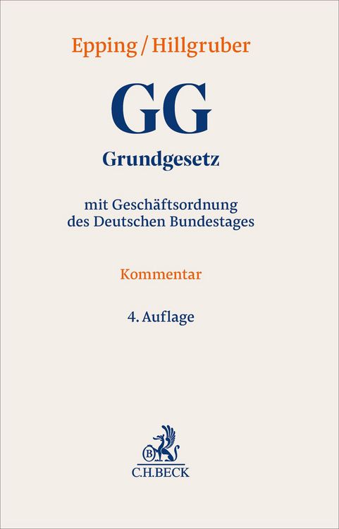 Produktbild: Grundgesetz. GG