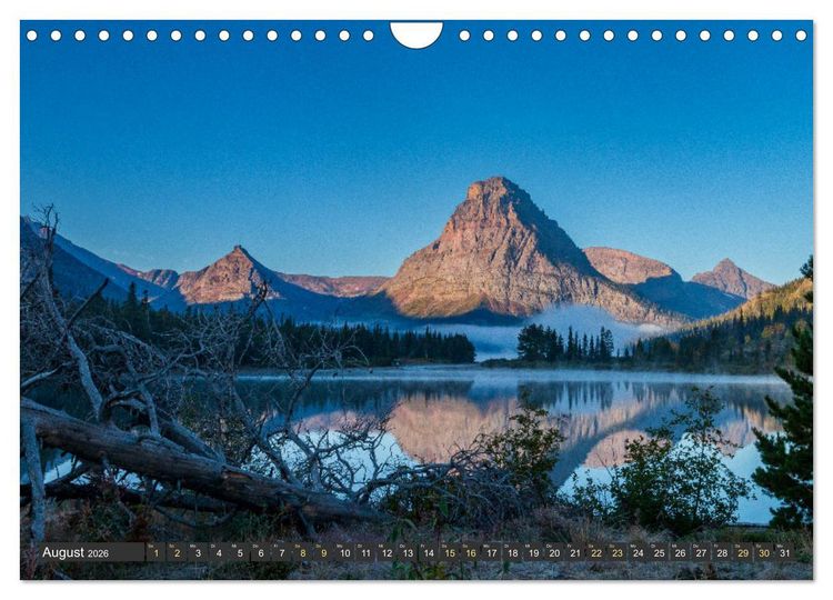 Produktbild: Westw&auml;rts - &Uuml;ber die Rocky Mountains zum Pazifik (Wandkalender 2026 DIN A4 quer), CALVENDO Monatskalender