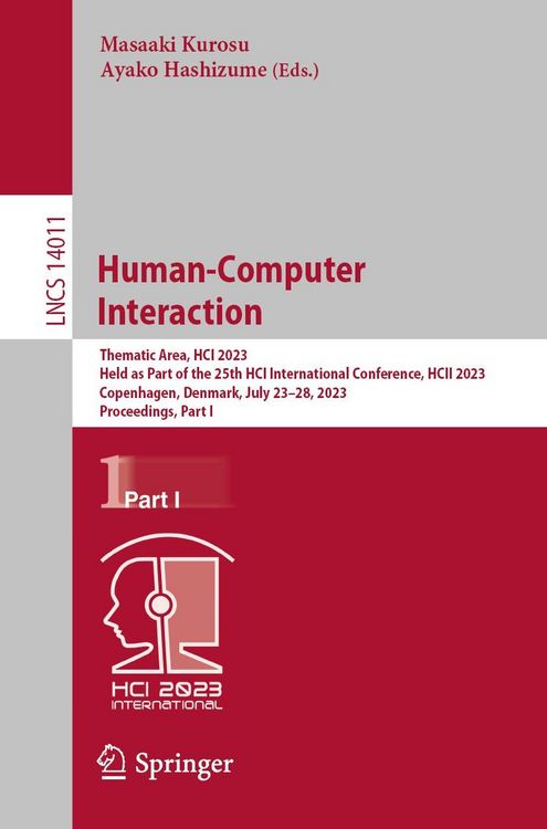 Produktbild: Human-Computer Interaction