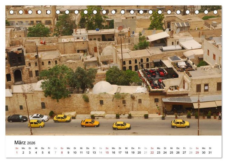 Produktbild: Syrien - verlorene Sch&auml;tze (Tischkalender 2026 DIN A5 quer), CALVENDO Monatskalender
