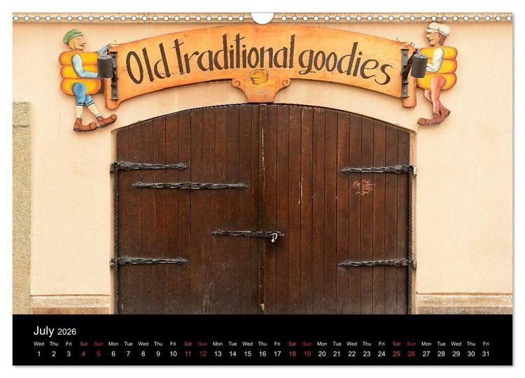 Produktbild: Walking around Prague (Wall Calendar 2026 DIN A3 landscape), CALVENDO 12 Month Wall Calendar