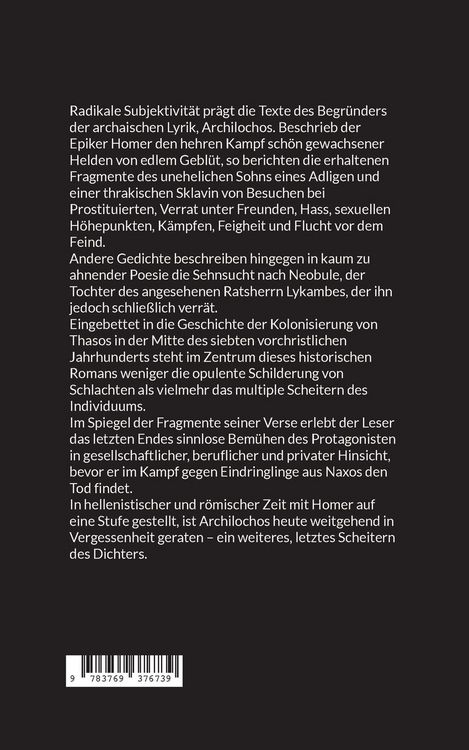 Produktbild: Sex. Kampf. Liebe. Tod.