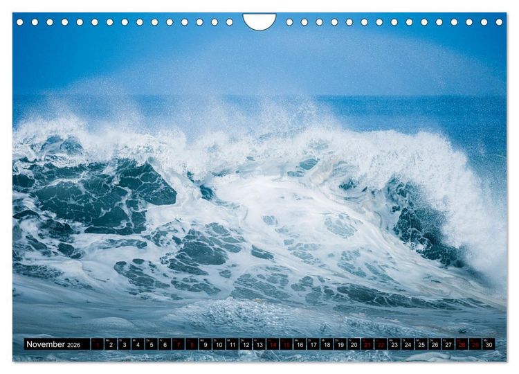Produktbild: Atlantik - gewaltig, kraftvoll, faszinierend (Wandkalender 2026 DIN A4 quer), CALVENDO Monatskalender