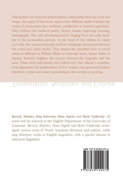 Produktbild: The Seeming and the Seen