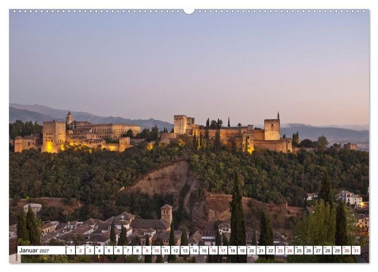Produktbild: Momente einer Reise - Andalusien (hochwertiger Premium Wandkalender 2027 DIN A2 quer), Kunstdruck in Hochglanz