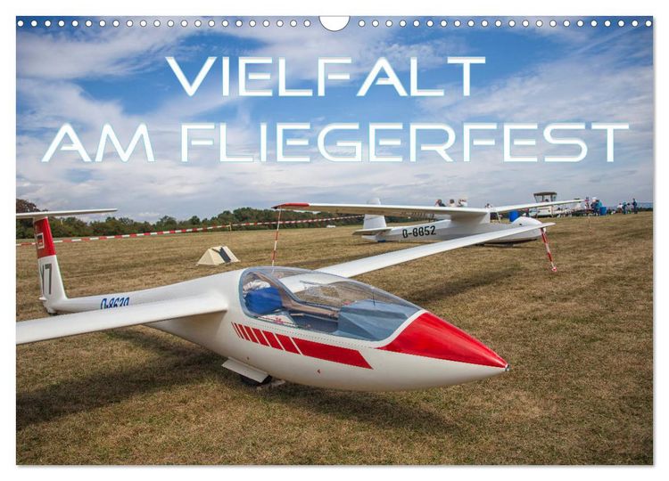 Produktbild: Vielfalt am Fliegerfest (Wandkalender 2026 DIN A3 quer), CALVENDO Monatskalender