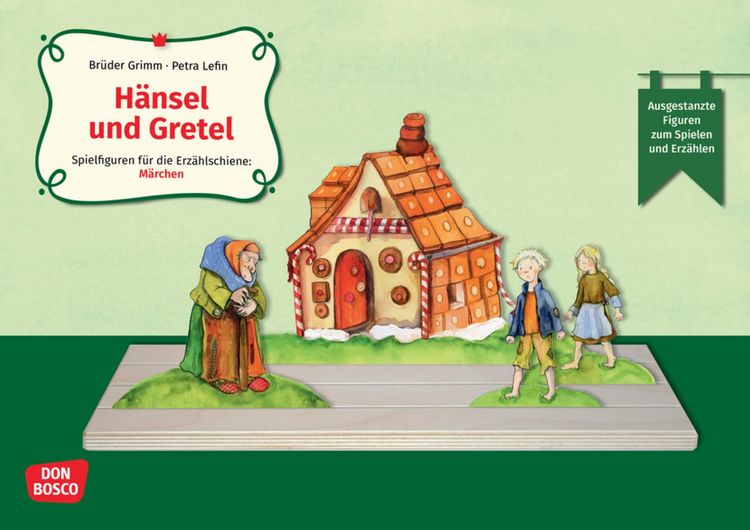 Produktbild: H&auml;nsel und Gretel. Erz&auml;hlschienen-Figurenset