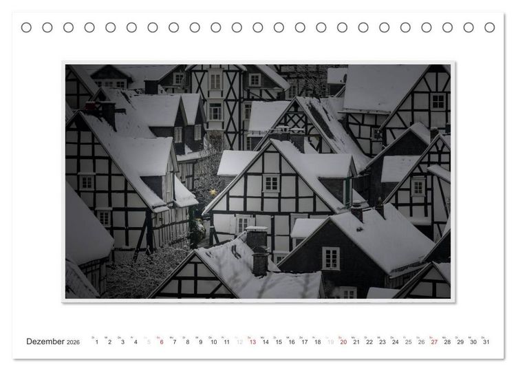 Produktbild: Emotionale Momente: Freudenberg &ndash; Ansichten einer Stadt. (Tischkalender 2026 DIN A5 quer), CALVENDO Monatskalender