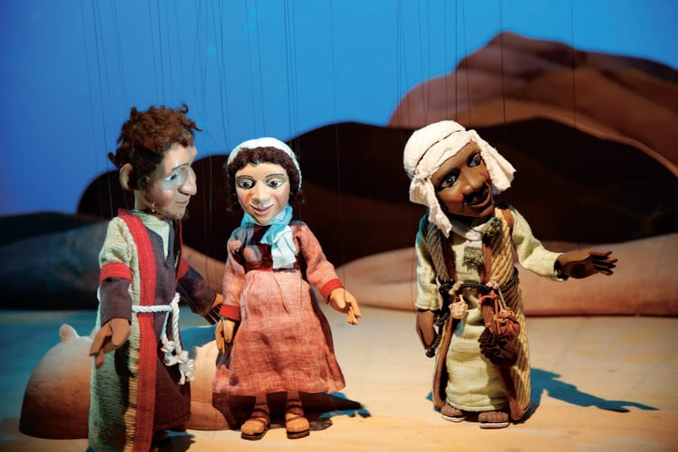 Produktbild: Die Weihnachtsgeschichte in einer Inszenierung der Augsburger Puppenkiste