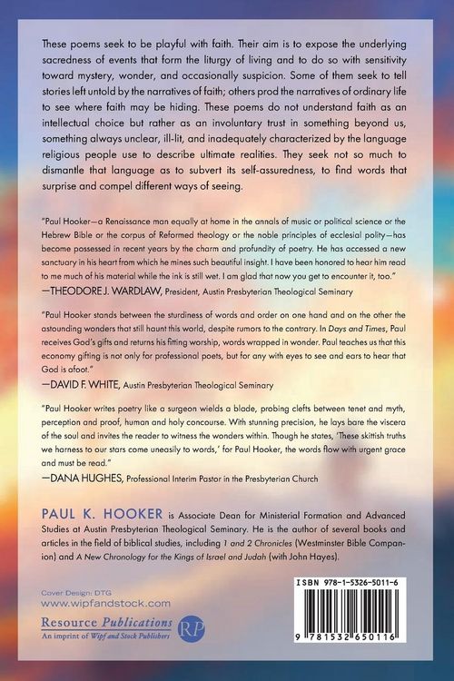 Produktbild: Days and Times
