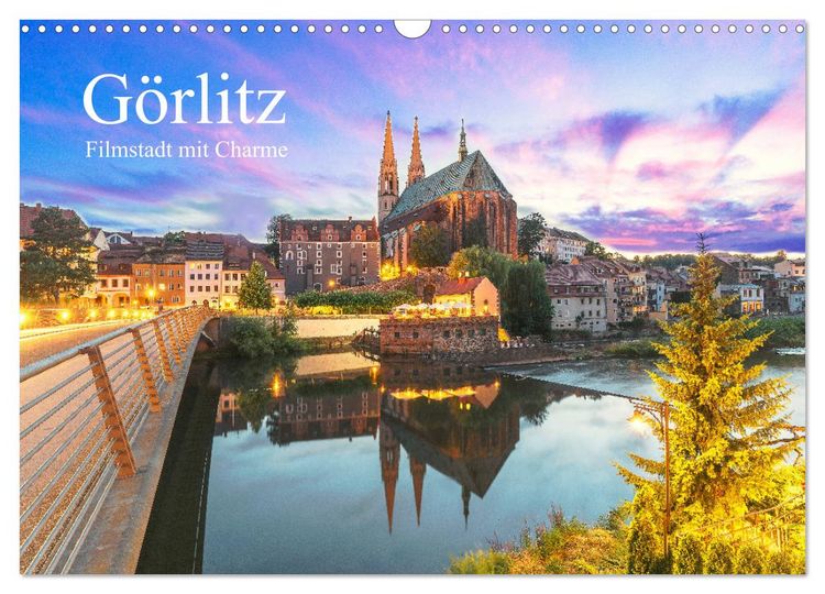 Produktbild: G&ouml;rlitz - Fimstadt mit Charme (Wandkalender 2026 DIN A3 quer), CALVENDO Monatskalender