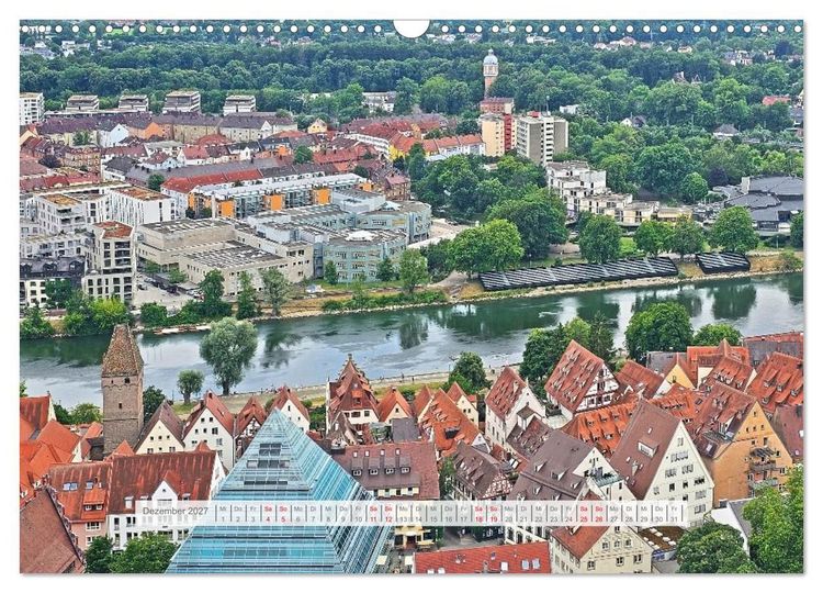 Produktbild: Der Illerradweg zwischen Oberstdorf und Ulm (Wandkalender 2027 DIN A3 quer), CALVENDO Monatskalender