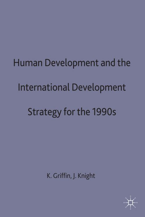 Produktbild: Human Development and the International Development Strategy for the 1990s