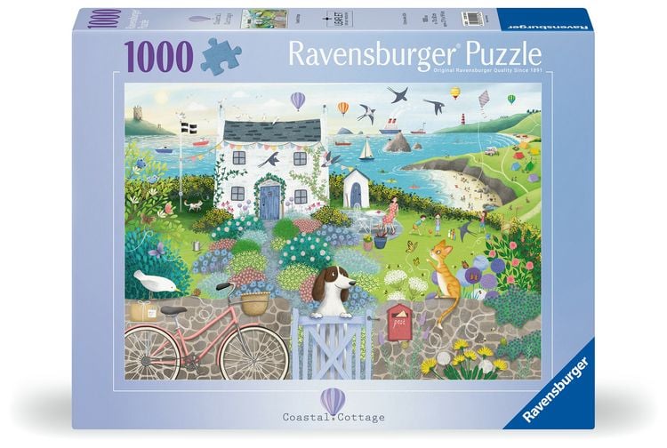 Produktbild: Erwachsenenpuzzle 1000 Teile - Hütte an der Küste
