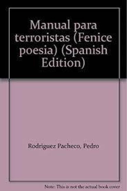 Produktbild: Manual para terroristas