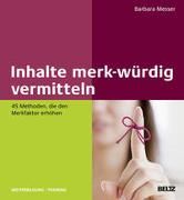 Produktbild: Inhalte merk-w&uuml;rdig vermitteln