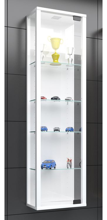 Produktbild: Wandvitrine H&auml;ngevitrine Glasvitrine Stano Mini