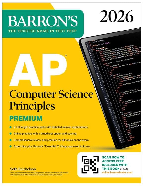 Produktbild: AP Computer Science Principles Premium, 2026