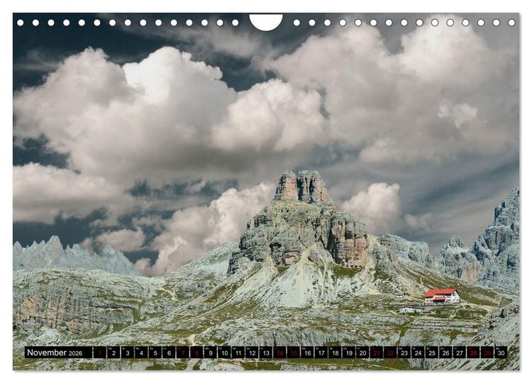 Produktbild: Weltkulturerbe Dolomiten S&uuml;d Tirol (Wandkalender 2026 DIN A4 quer), CALVENDO Monatskalender