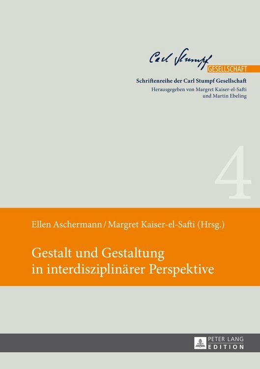 Produktbild: Gestalt und Gestaltung in interdisziplin&auml;rer Perspektive