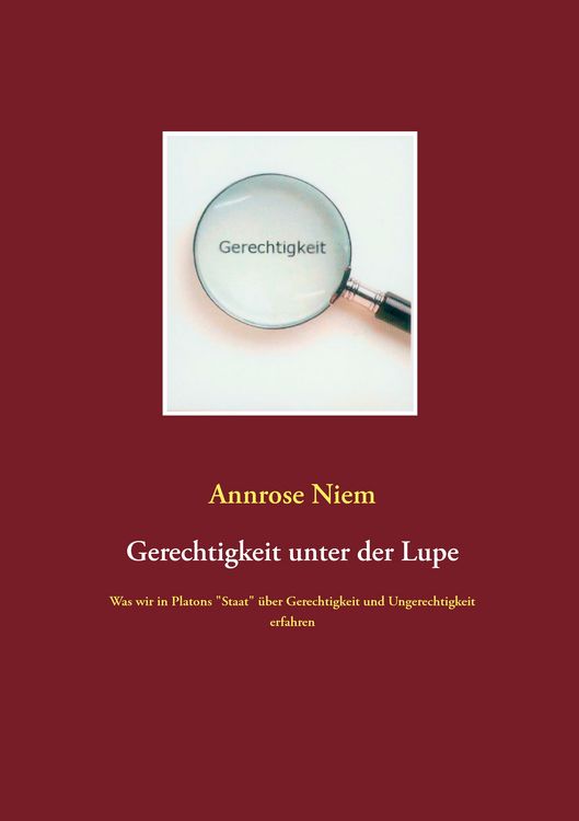 Produktbild: Gerechtigkeit unter der Lupe