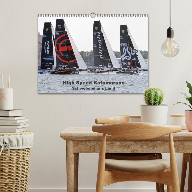 Produktbild: High Speed Katamarane - Schwebend ans Limit (Wandkalender 2026 DIN A3 quer), CALVENDO Monatskalender