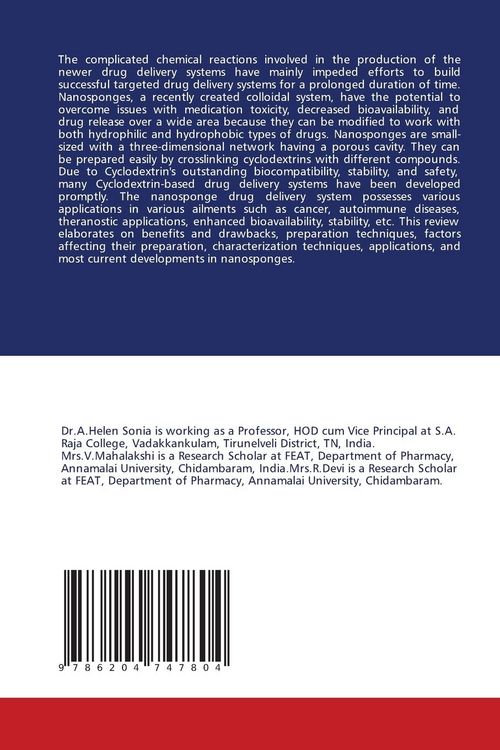 Produktbild: Hand book of Nanosponges