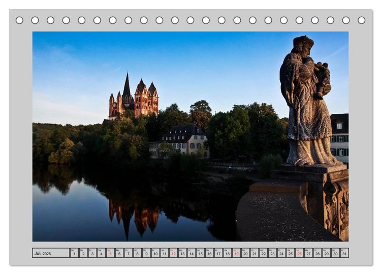 Produktbild: Hessen Highlights (Tischkalender 2026 DIN A5 quer), CALVENDO Monatskalender