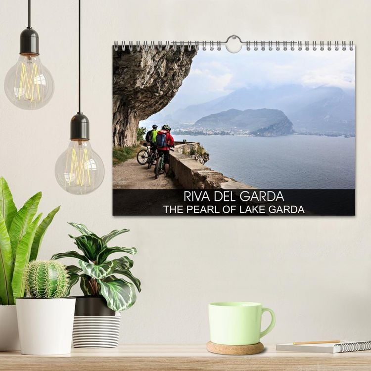 Produktbild: Riva del Garda - the pearl of Lake Garda (Wall Calendar 2026 DIN A4 landscape), CALVENDO 12 Month Wall Calendar