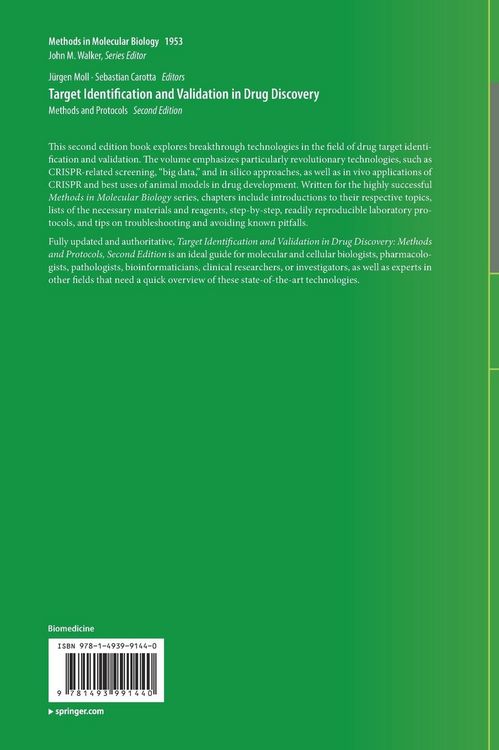 Produktbild: Target Identification and Validation in Drug Discovery