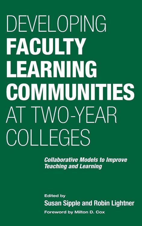 Produktbild: Developing Faculty Learning Communities at Two-Year Colleges