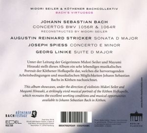 Produktbild: Bach's Virtuoso Circle