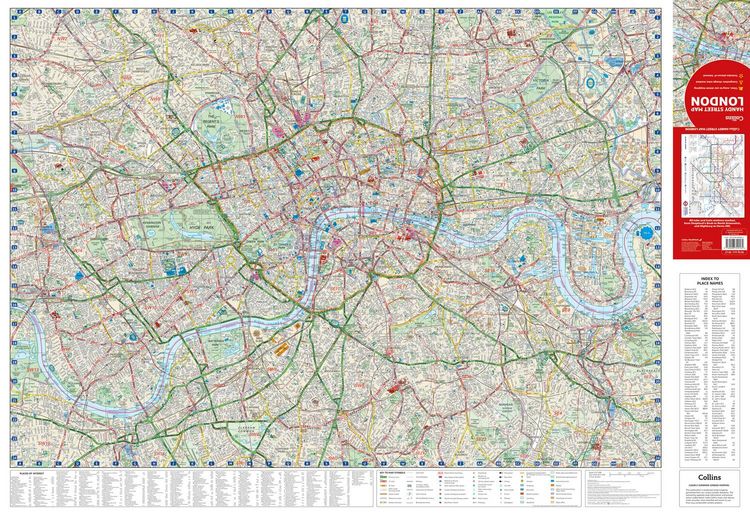 Produktbild: Collins London Handy Street Map