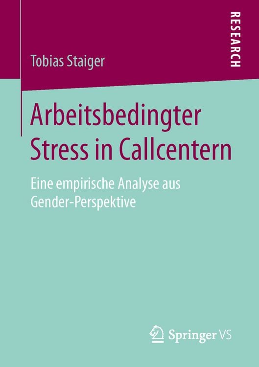 Produktbild: Arbeitsbedingter Stress in Callcentern