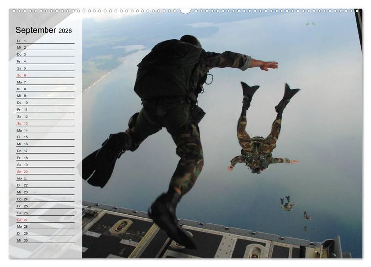 Produktbild: Spezialeinheiten &bull; U.S. Special Forces (hochwertiger Premium Wandkalender 2026 DIN A2 quer), Kunstdruck in Hochglanz