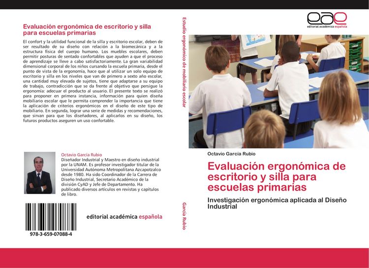 Produktbild: Evaluaci&oacute;n ergon&oacute;mica de escritorio y silla para escuelas primarias