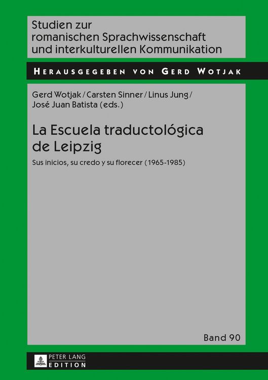 Produktbild: La Escuela traductol&oacute;gica de Leipzig
