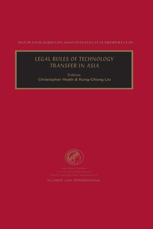 Produktbild: Legal Rules of Technology Transfer in Asia