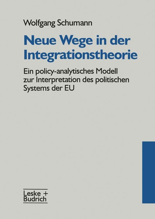 Produktbild: Neue Wege in der Integrationstheorie