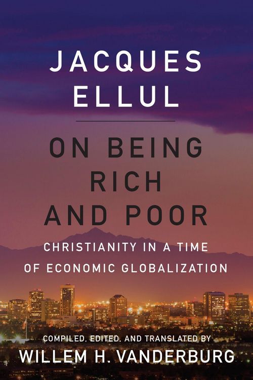 Produktbild: On Being Rich and Poor